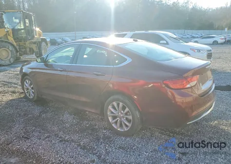 2015 Chrysler 200 C из США, поврежденный, VIN 1C3CCCCBXFN531161